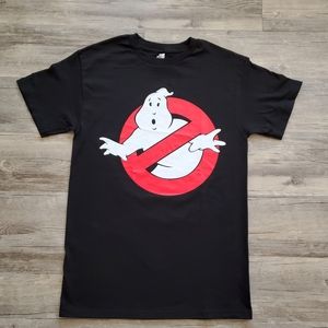 NEW GHOSTBUSTERS CLASSIC LOGO DESIGN T SHIRT